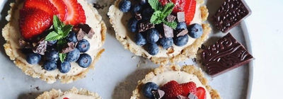 Make Your Memorial Day Weekend That Much Sweeter with These Coconut Caramel Cream Mixed Berry Tarts