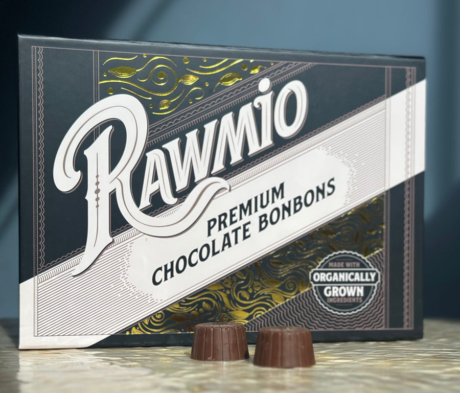 Rawmio Coconut Milk Chocolate Bonbons, 24ea