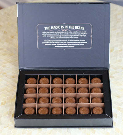 Rawmio Coconut Milk Chocolate Bonbons, 24ea