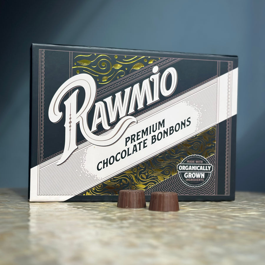 Rawmio Coconut Milk Chocolate Bonbons, 24ea