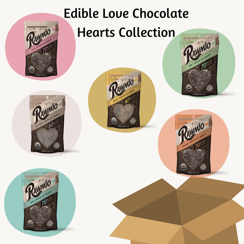 Edible Love Chocolate Hearts Collection