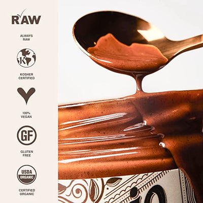 Rawmio is always Raw, Kosher Certified, 100% vegan, gluten free and certified organic