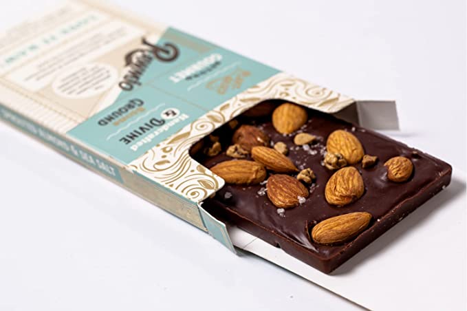 Sprouted Almond & Sea Salt Bark open box