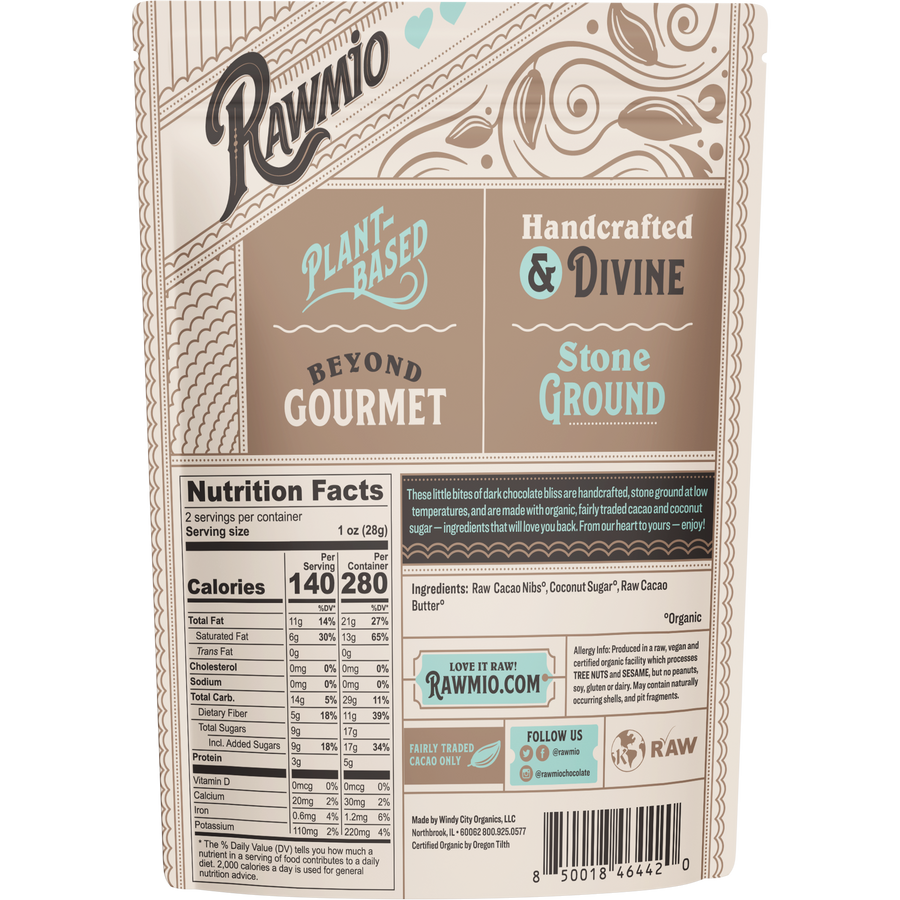 Raw Dark Chocolate Hearts