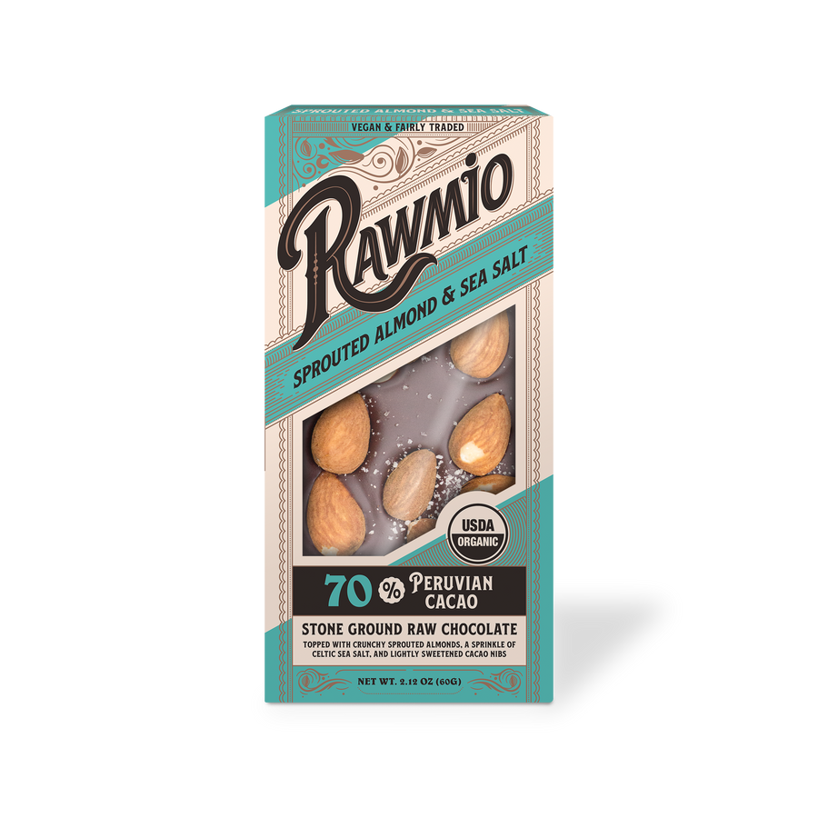 Products Sprouted Almond & Sea Salt Bark