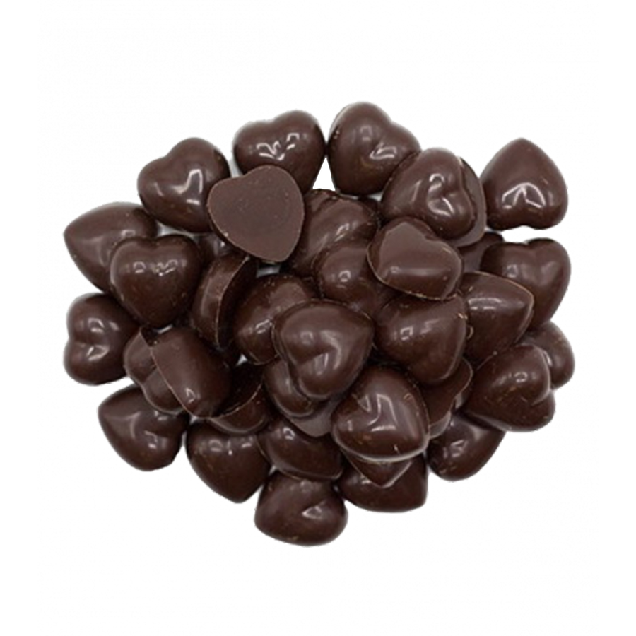 Delicious raw mint chocolate heards 