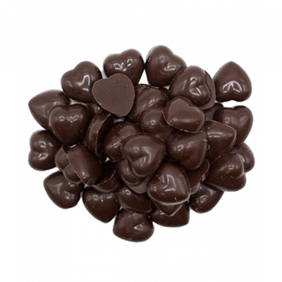 Delicious Raw Dark Chocolate Hearts